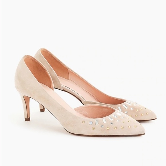 J. Crew Shoes - ⭐️ J. Crew Colette d'Orsay embellished Pu…